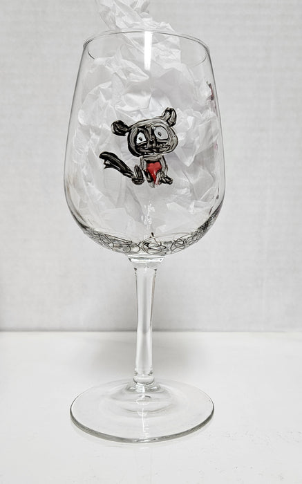 LLWine Stemmed White Day of the Dead 14