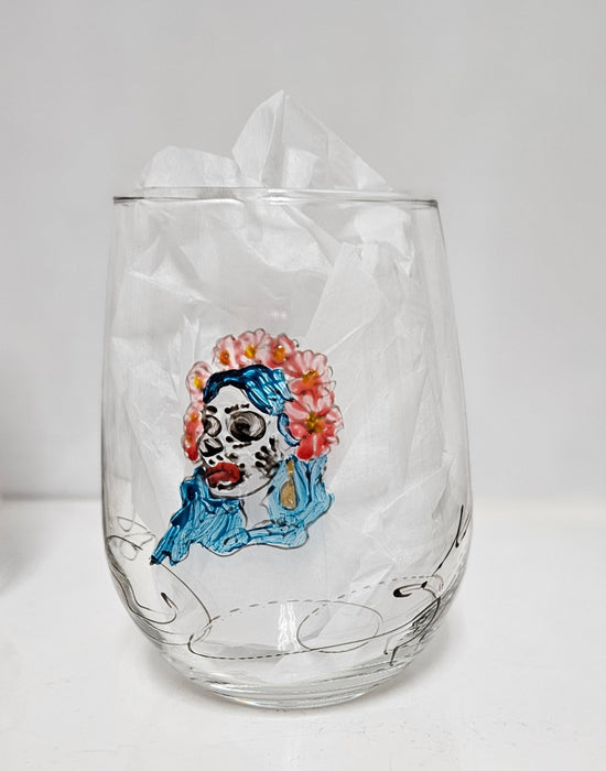 LLWine Stemless Day of the Dead 1