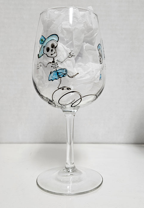 LLWine Stemmed White Day of the Dead 20