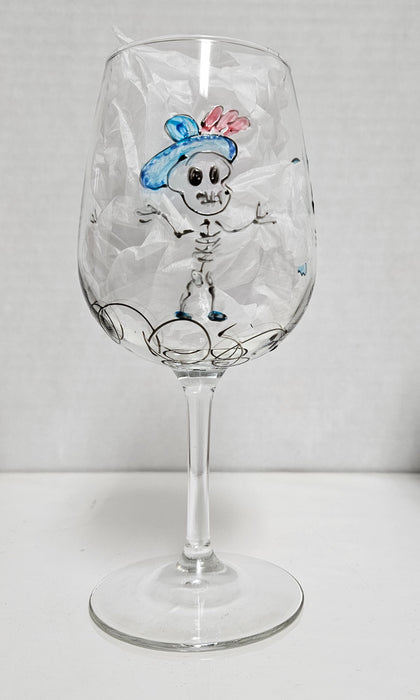 LLWine Stemmed White Day of the Dead 20