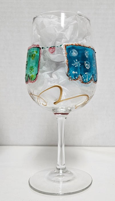 LLWine Stemmed White Day of the Dead 23