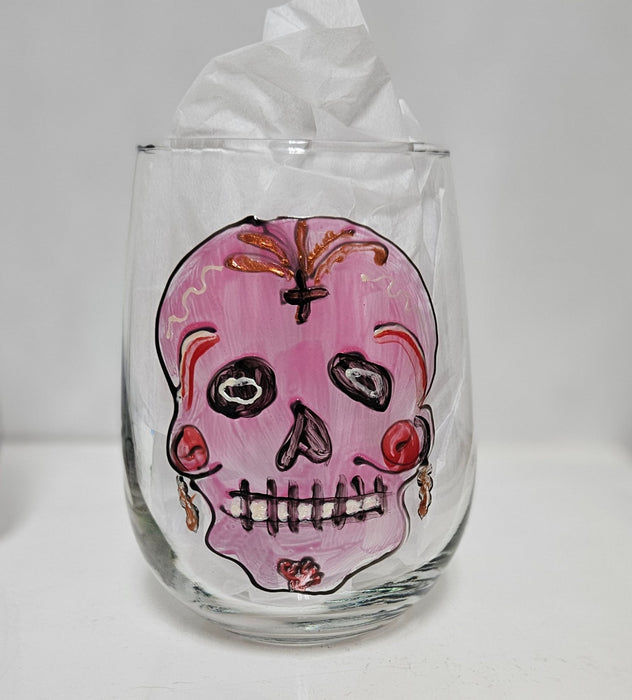 LLWine Stemless Day of the Dead 5