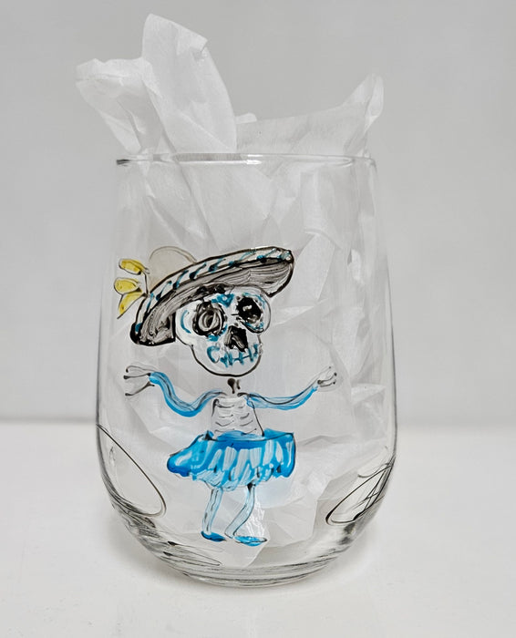LLWine Stemless Day of the Dead 6