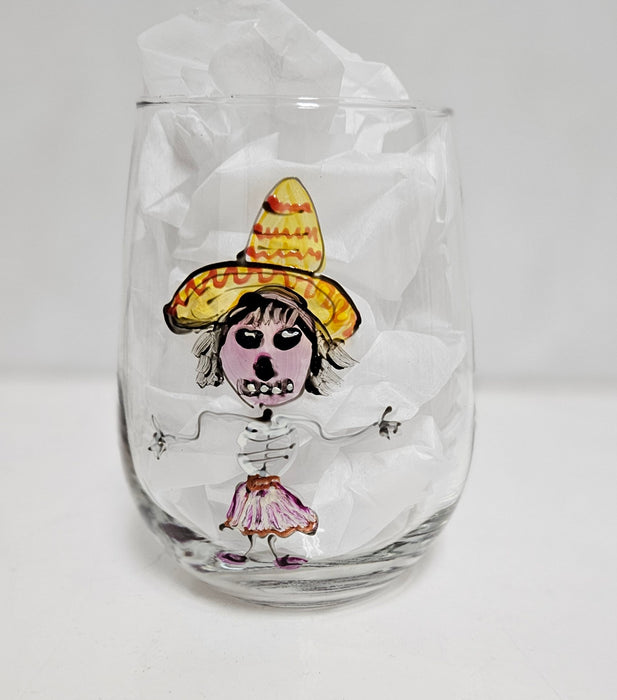 LLWine Stemless Day of the Dead 7