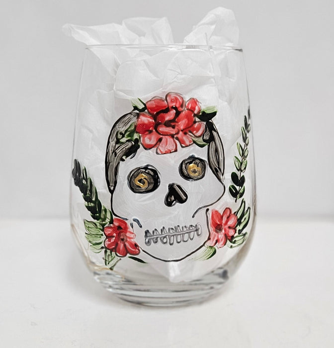 LLWine Stemless Day of the Dead 8
