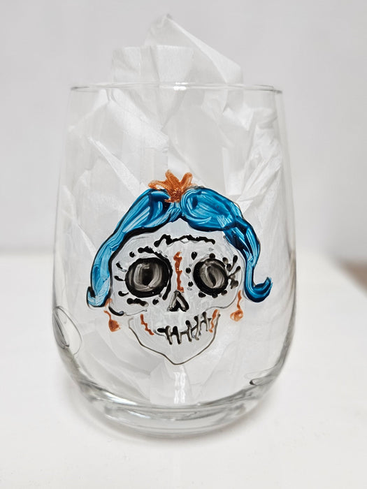 LLWine Stemless Day of the Dead 9