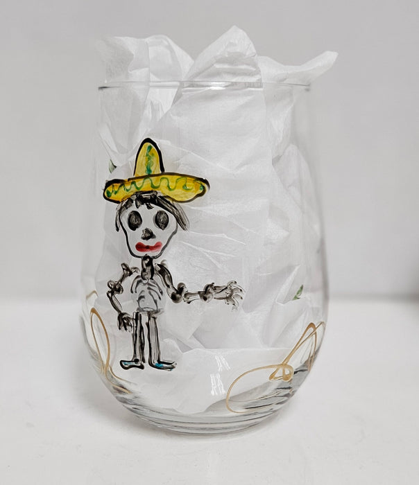 LLWine Stemless Day of the Dead 8