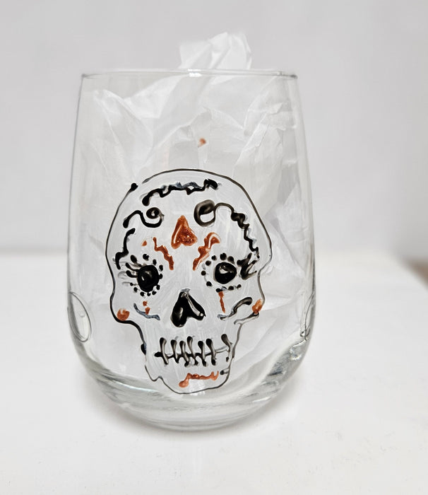 LLWine Stemless Day of the Dead 9
