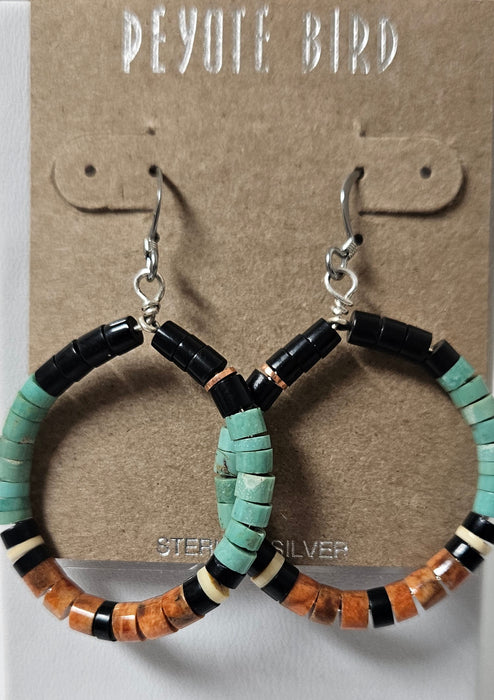 PEY1653 Calabaza collection hoop earring