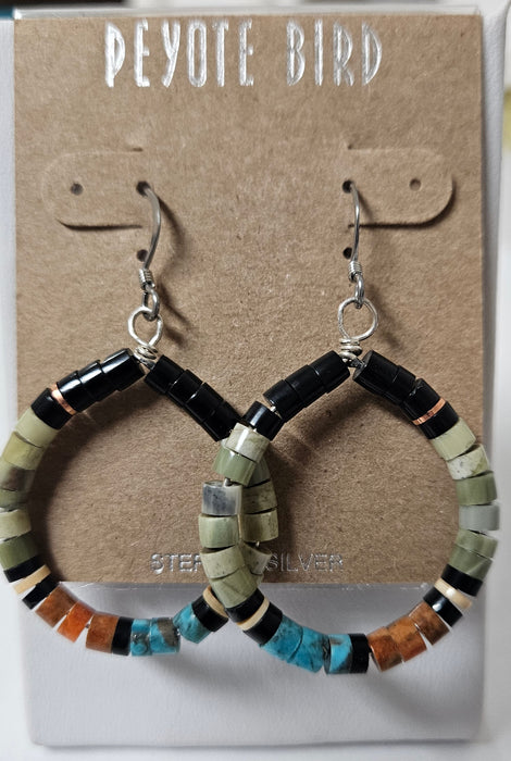 PEY1654 Calabaza collection hoop earring
