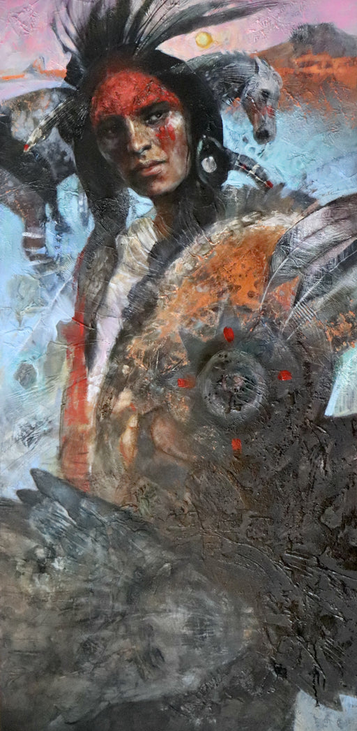 Photo of painting by Tonja Vojacek Sell