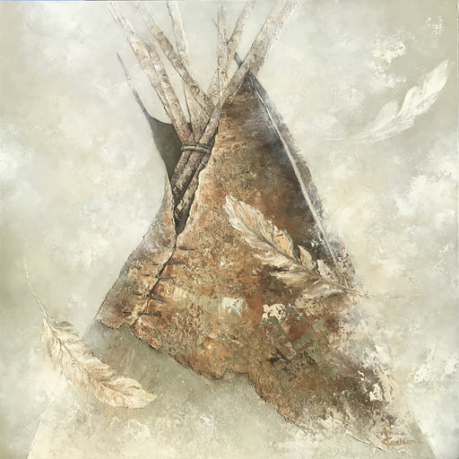 Photo of painting by Anna Carlson