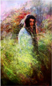 Photo of painting by Tonja Vojacek Sell