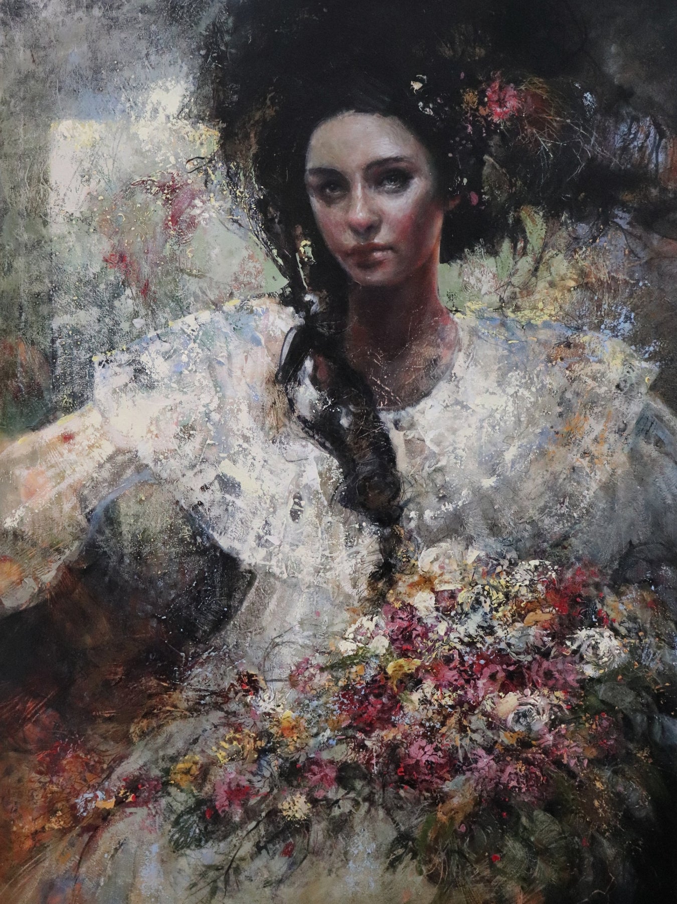 Photo of painting by Tonja Vojacek Sell