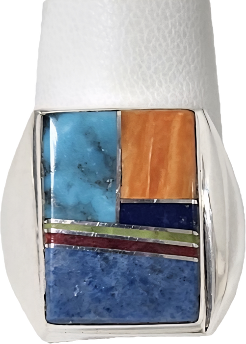 Photo of Inlay jewelry by Wayne Muskett 