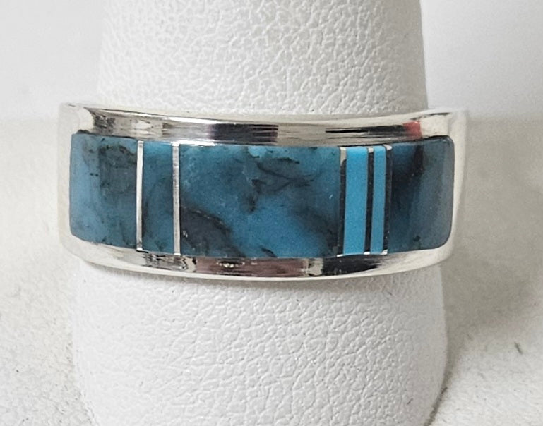 Photo of inlay jewelry by Wayne Muskett