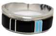 Photo of inlayed ring by Wayne Muskett